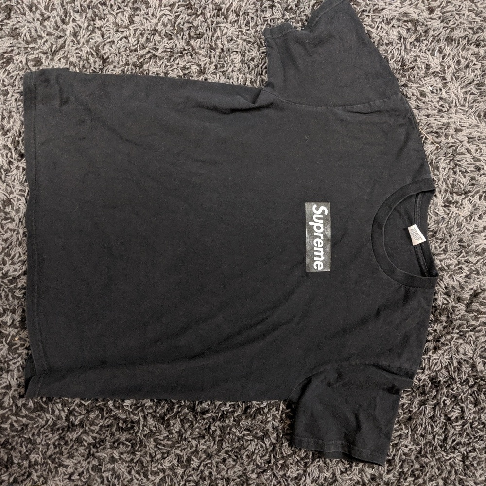 Black box logo tee